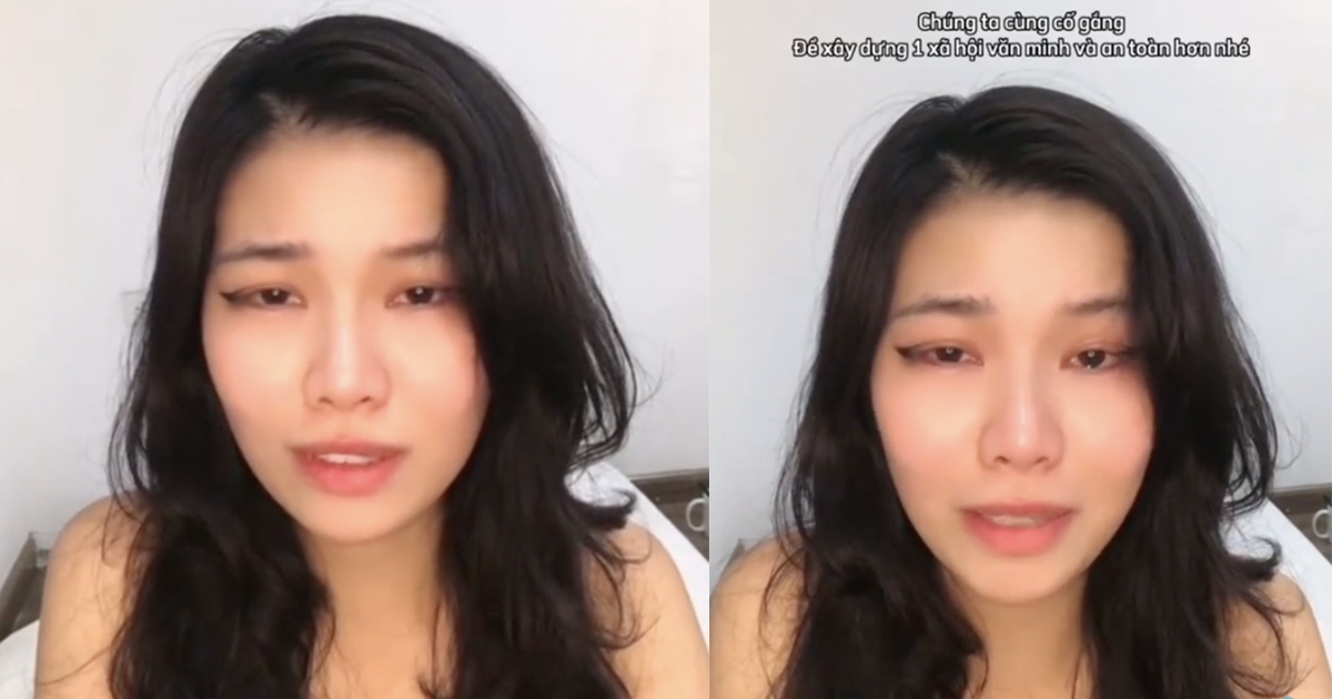 Cô gái mặc áo "thiếu vải" trên đường Xã Đàn chia tay bạn trai vì ồn ào