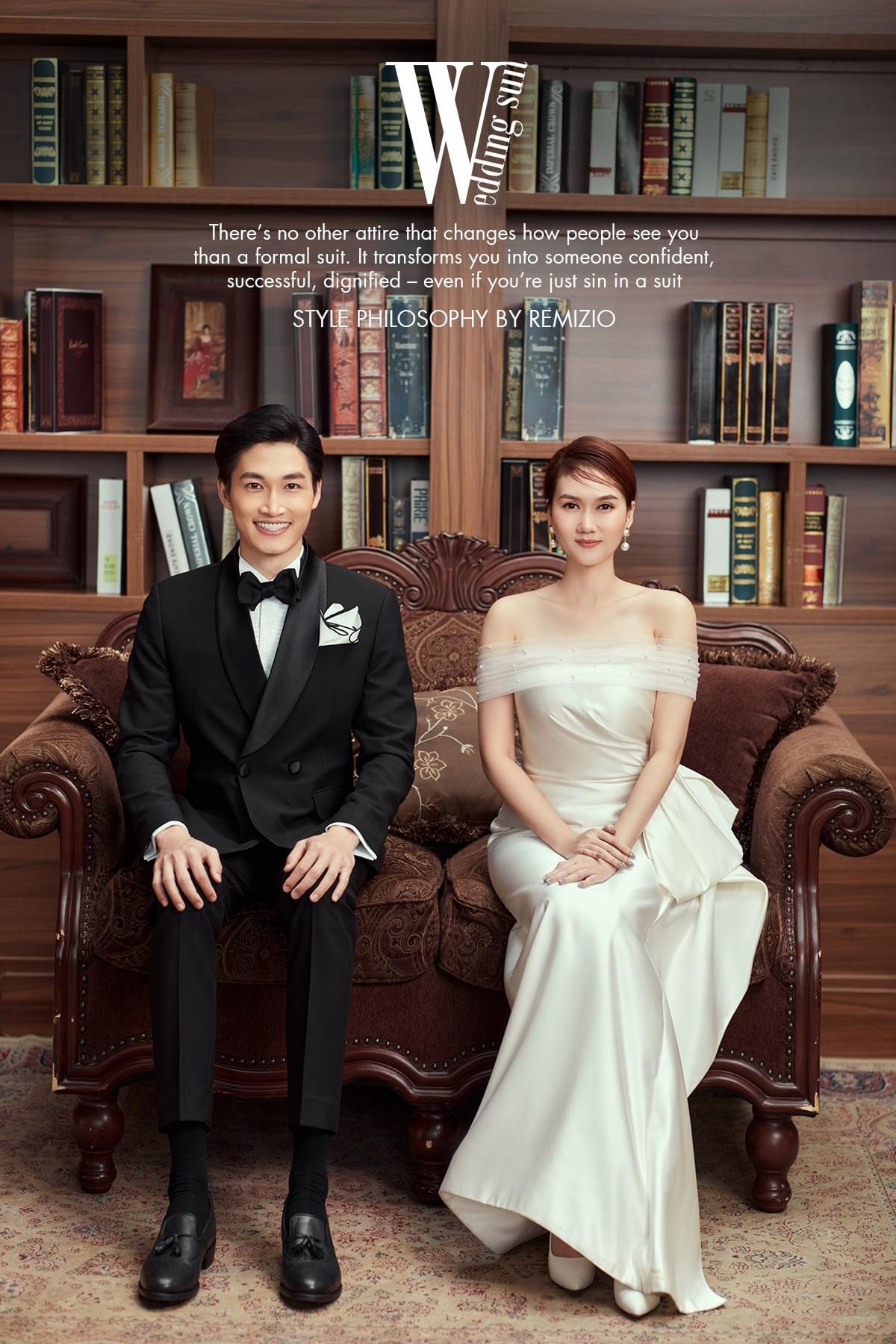 Đình Tú khoe loạt ảnh cưới với các mỹ nhân màn ảnh, không ngại nhắc đến tình cũ Hương Giang - Ảnh 4