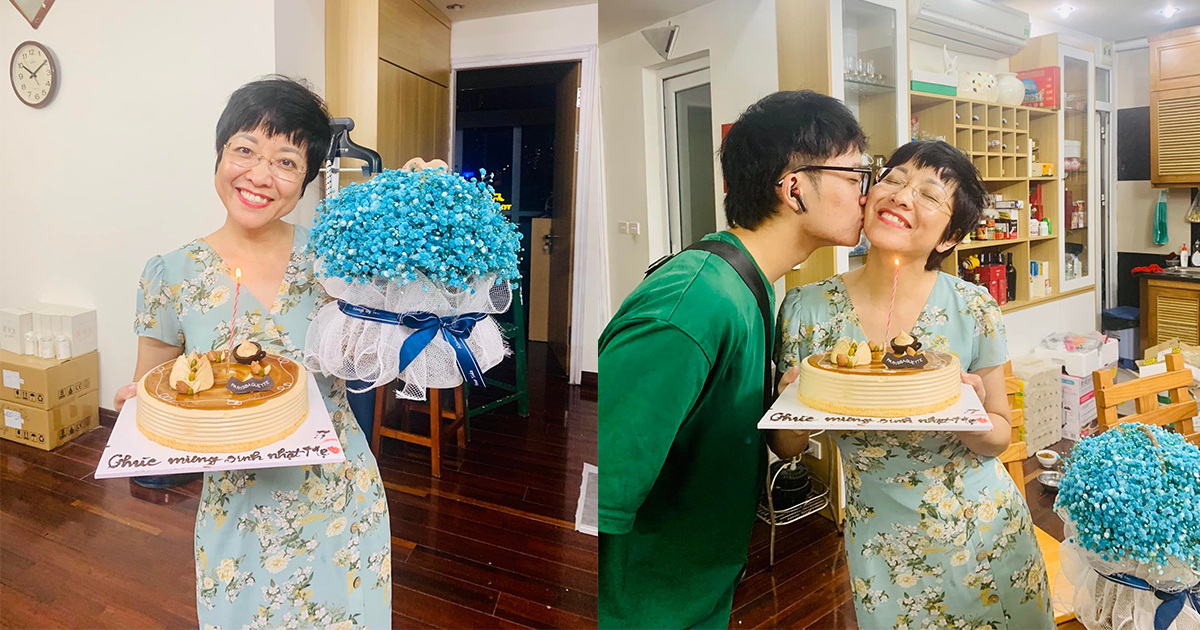 Con trai Công Lý - Thảo Vân tổ chức tiệc sinh nhật bất ngờ dành tặng mẹ