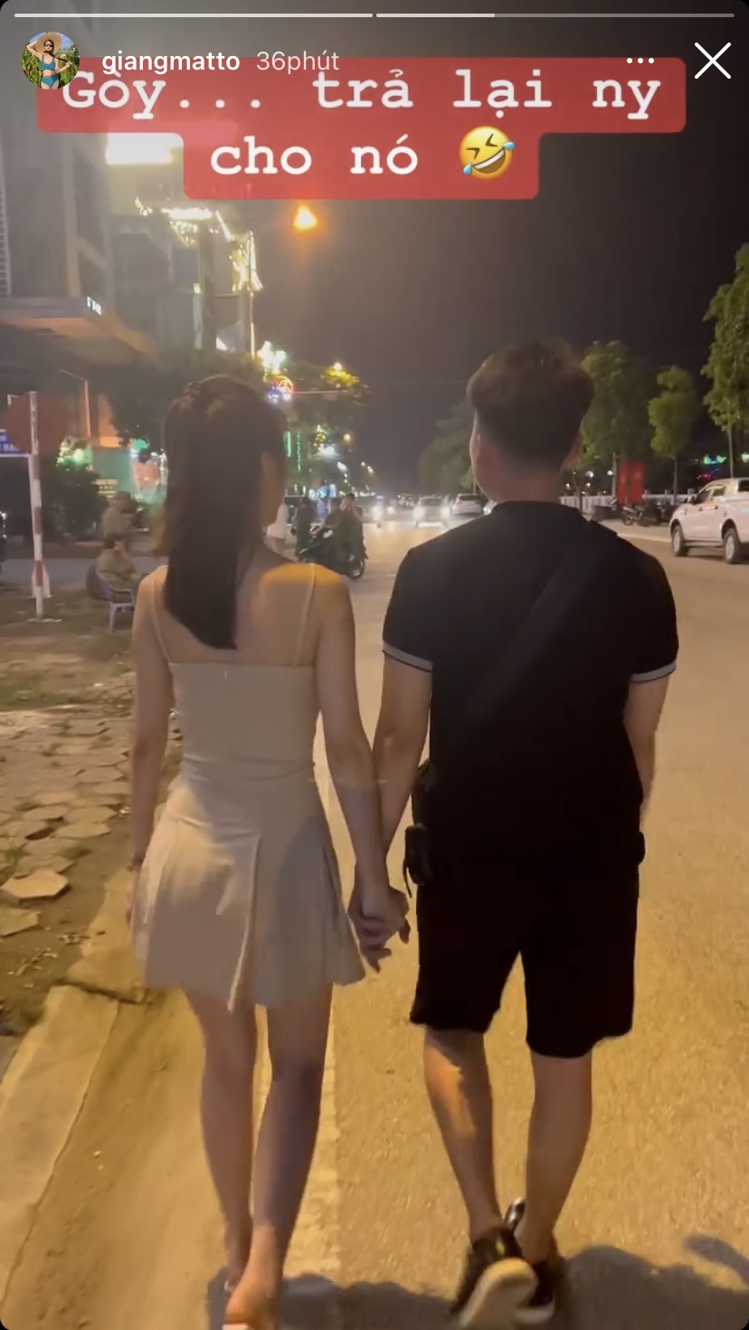 Bạn gái cũ Đình Tú đăng ảnh nắm tay trai lạ sau tuyên bố “có người yêu” - Ảnh 2