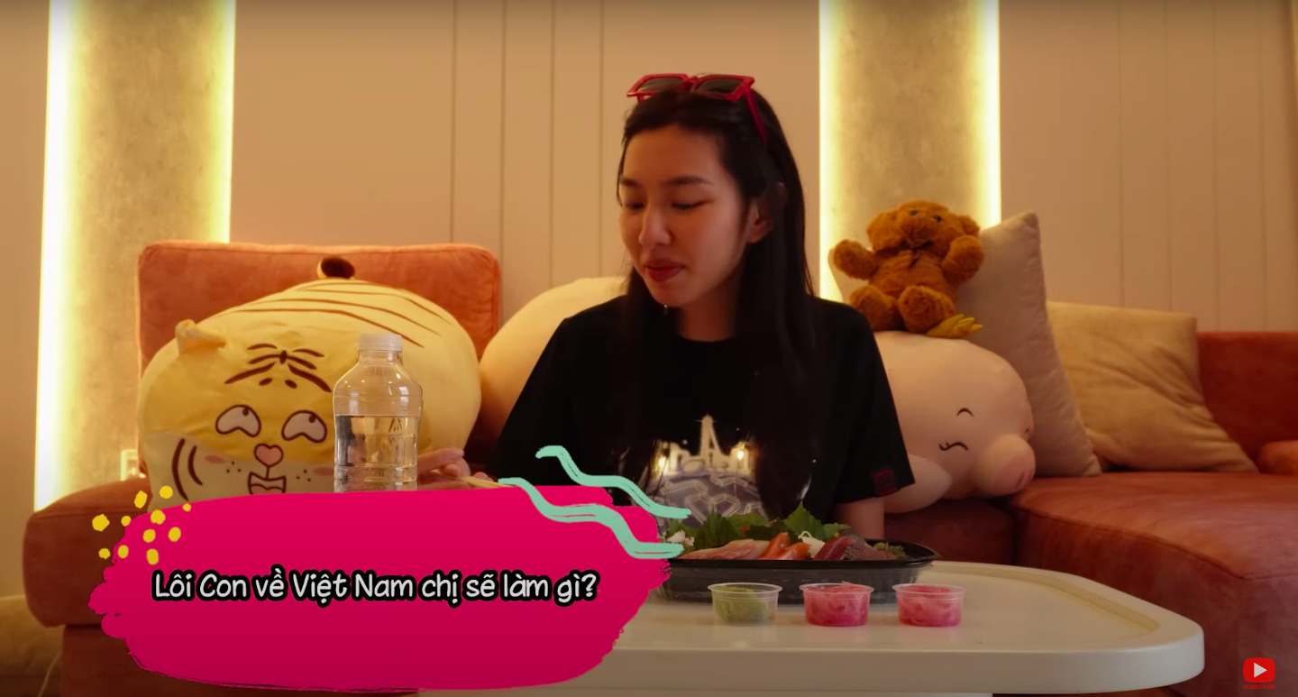 Thùy Tiên hứa sẽ đưa Quang Linh Vlogs và Lôi Con đi từ thiện, làm foodtour ở Việt Nam - Ảnh 1