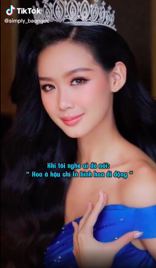 Á hậu Bảo Ngọc đưa loạt bằng chứng phản bác lời mỉa mai 