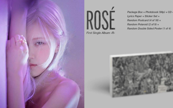 Rosé solo thành công với album đầu tay. 