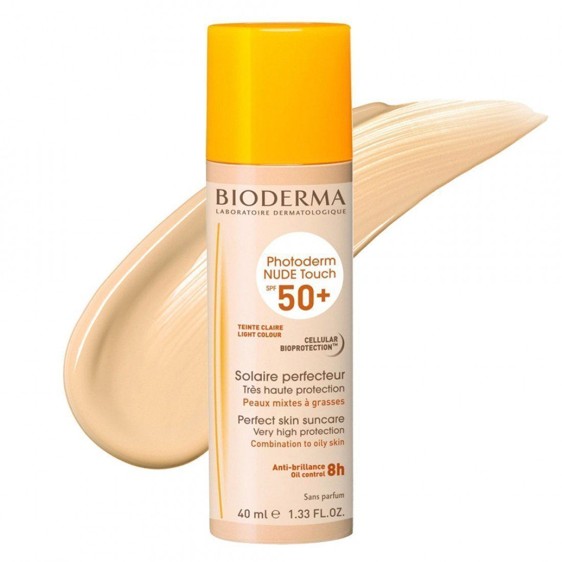Bioderma Photoderm Nude Touch SPF 50+.