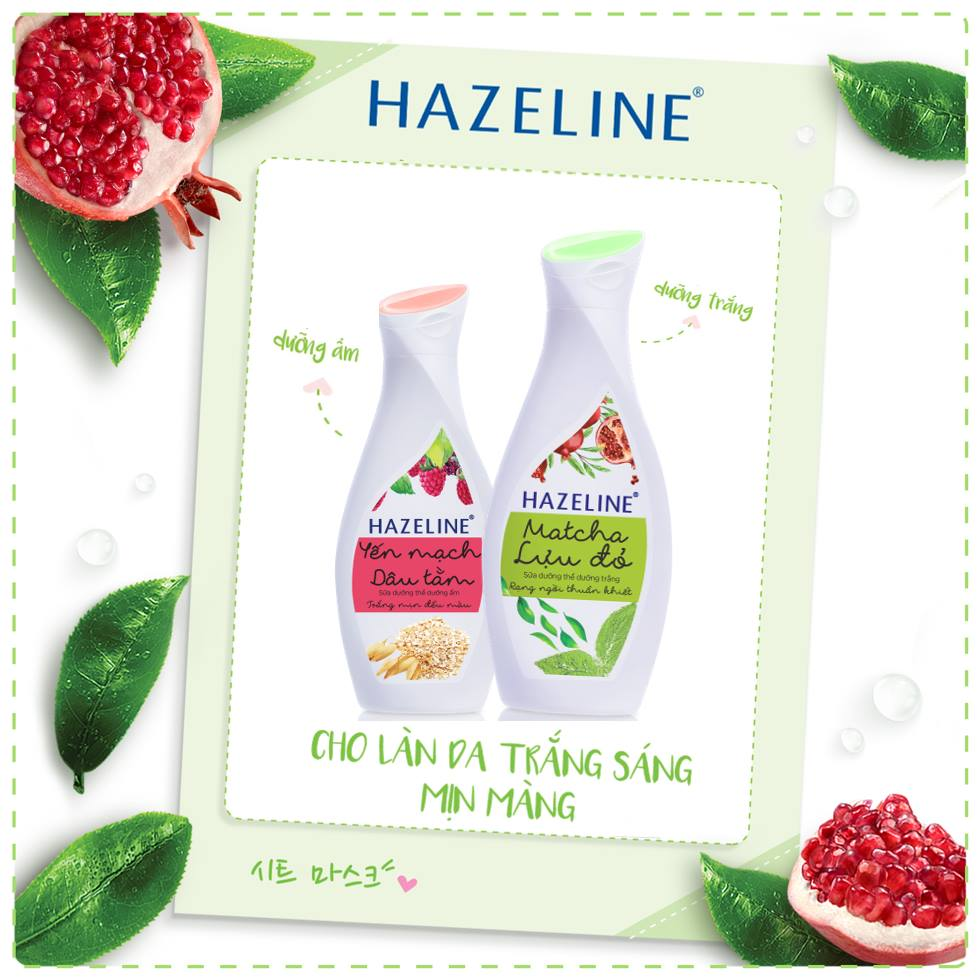 Chất lượng của kem dưỡng thể Hazeline luôn được đánh giá cao.