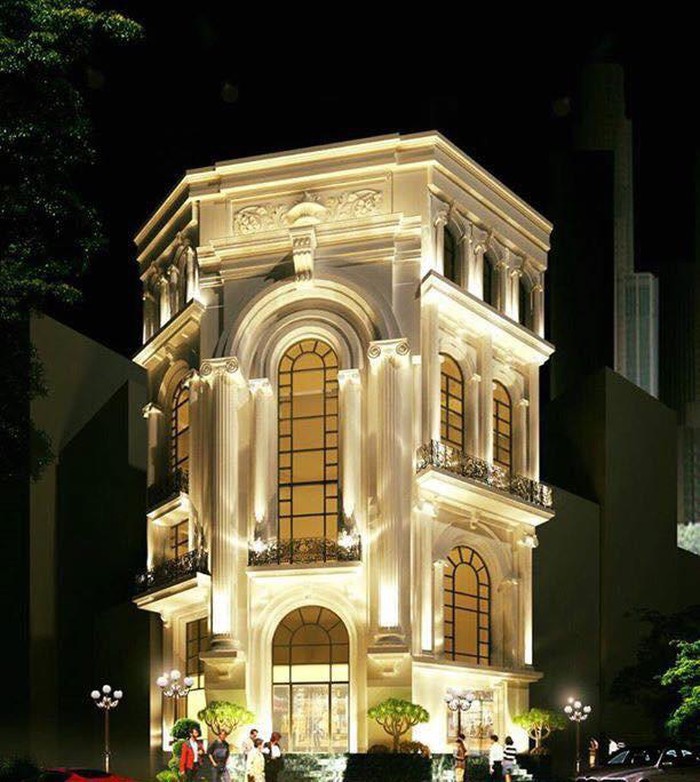Ngôi nhà nằm ở vị trí mặt tiền lớn trên khu phố đắt đỏ ở Sài Gòn.