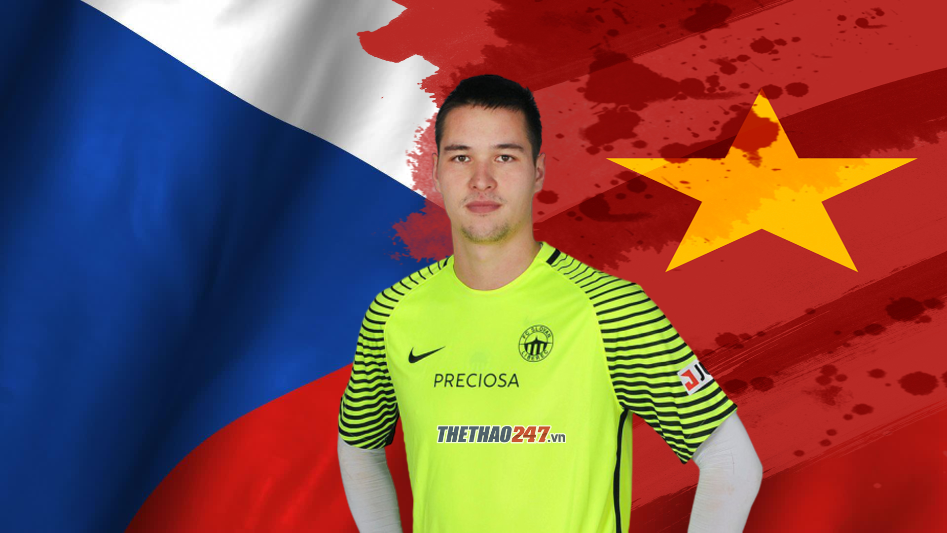 Filip Nguyễn chủ động xin không vào sân thi đấu cho đội tuyển Czech