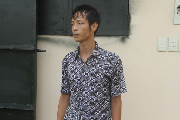 Bị can Nguyễn Hữu Long tại cơ quan điều tra