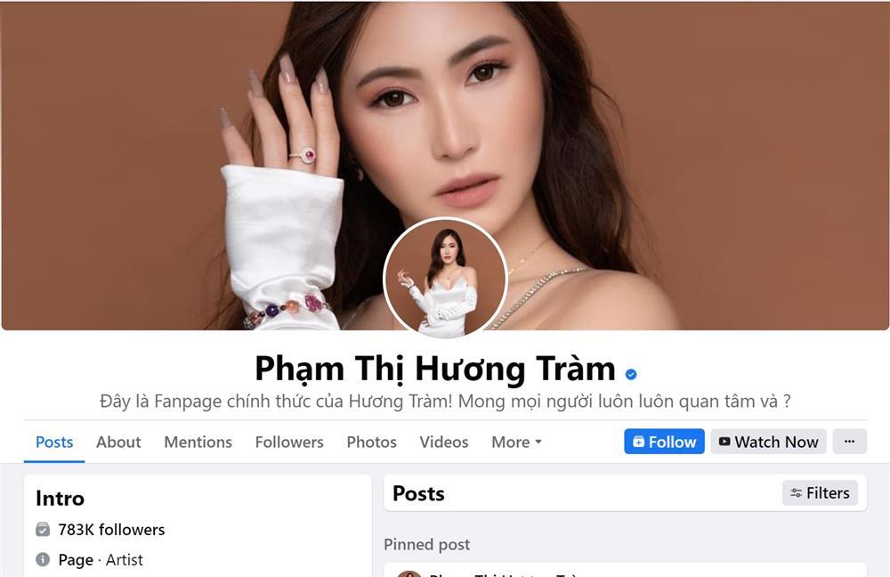 Mặc dù vậy, Fanpage của cô vẫn giữ nguyên cái tên cũ là Phạm Thị Hương Tràm