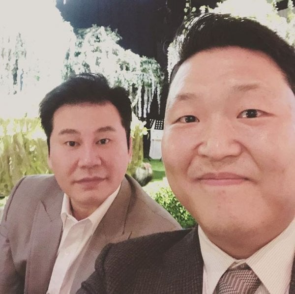2 nhân vật quyền lực của làng giải trí Hàn Quốc: PSY và Chủ tịch Yang Hyun Suk