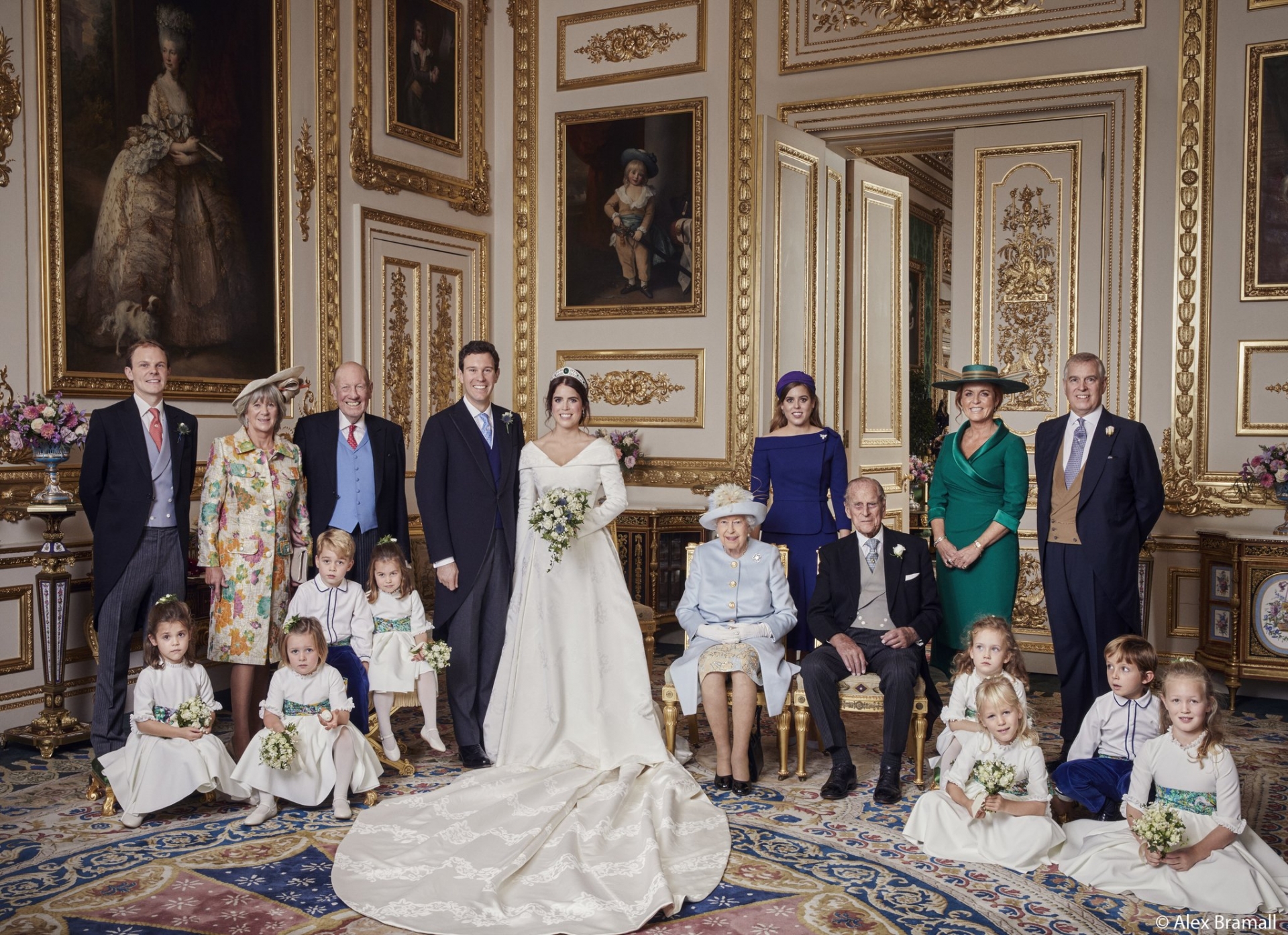 Đám cưới Công chúa Eugenie hoàn toàn vắng mặt bà Camilla