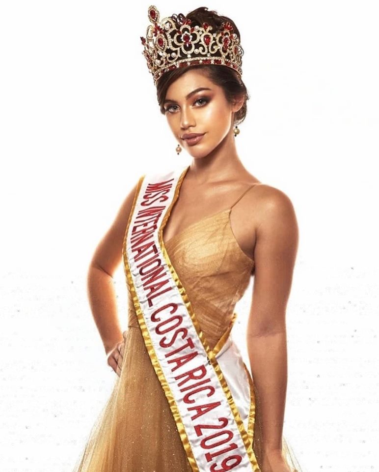 Tamara tiếp tục nhận dải sash của Costa Rica để tham dự Miss World 2021