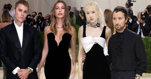 Xuất hiện clip được cho là bà xã Justin Bieber khen ngợi Rosé (BlackPink) tại Met Gala 2021