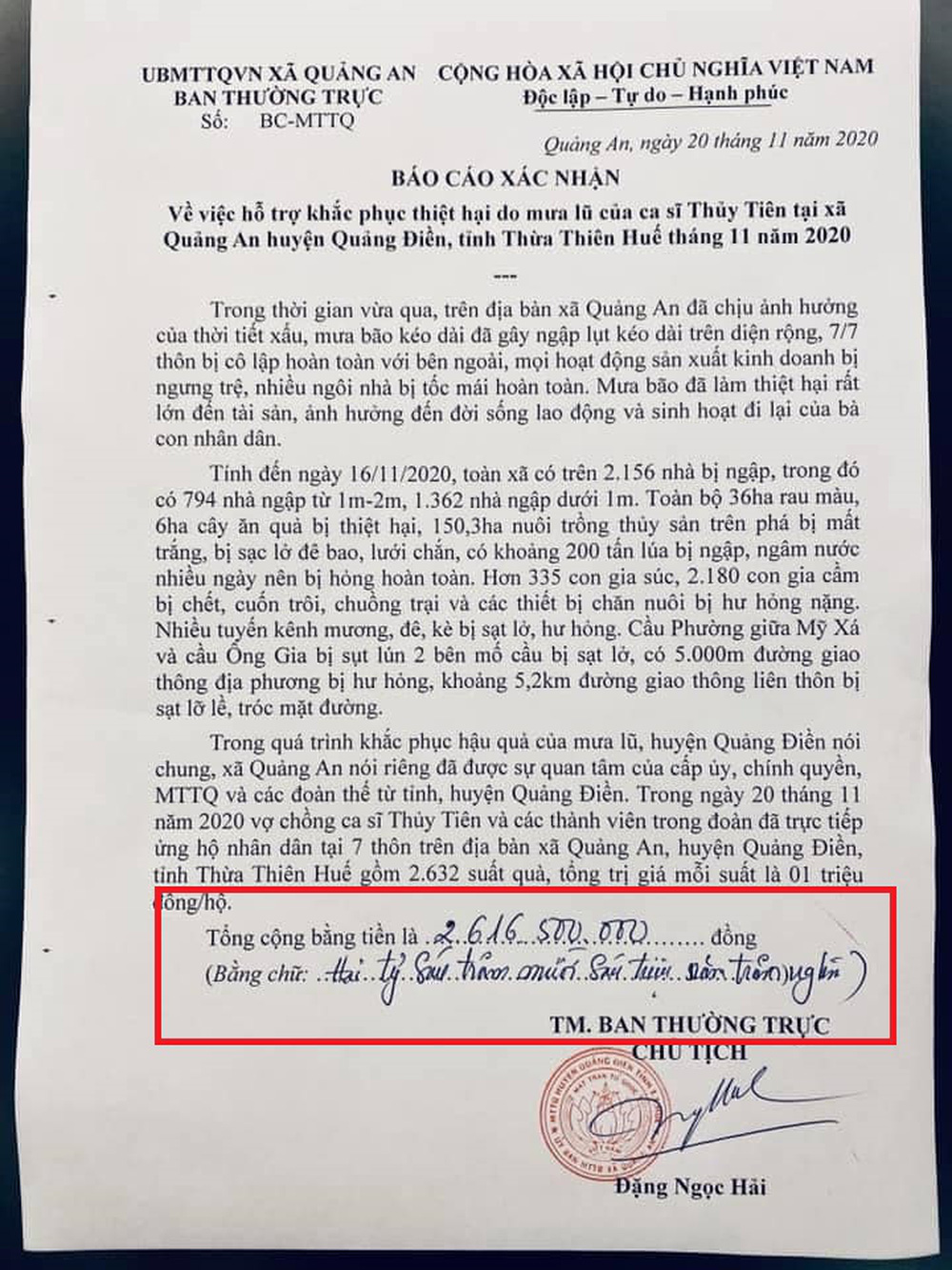 Loạt chi tiết mà cư dân mạng cho rằng 'bất thường' trong giấy tờ mà vợ chồng Thủy Tiên - Công Vinh đăng tải
