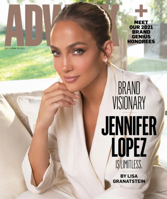 Vừa qua, Jennifer Lopez đã được Adweek vinh danh là người có sức ảnh hưởng toàn cầu