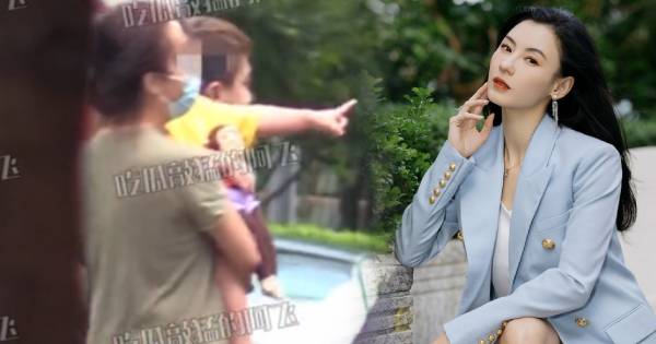 Trương Bá Chi bận rộn đến mức đưa cả con trai đến phim trường