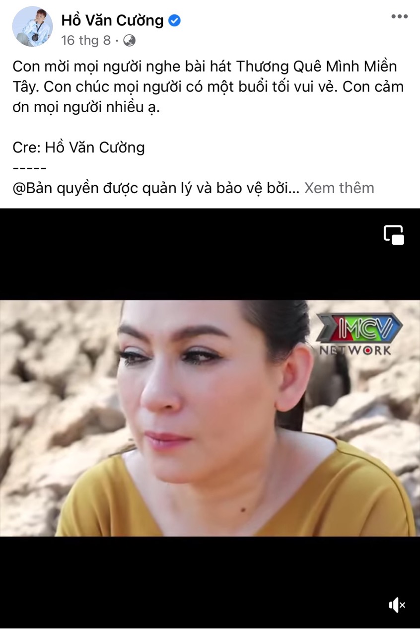 Bài đăng gần đây nhất trên fanpage của Hồ Văn Cường liên tục bị cư dân mạng tràn vào tấn công