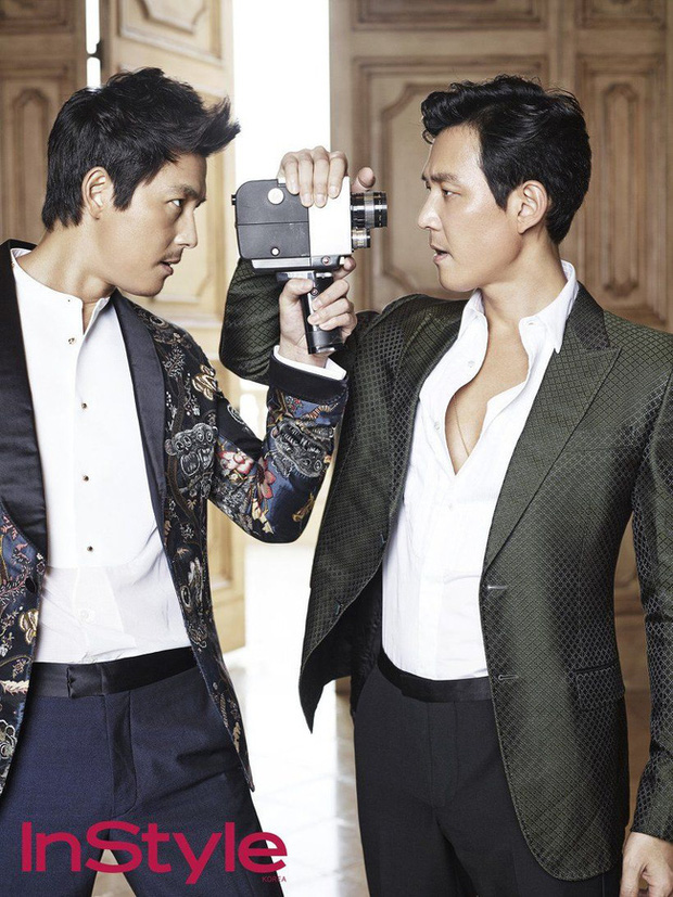 Lee Jung Jae và Jung Woo Sung thân thiết đến mức nhiều người cho rằng cả hai hẹn hò