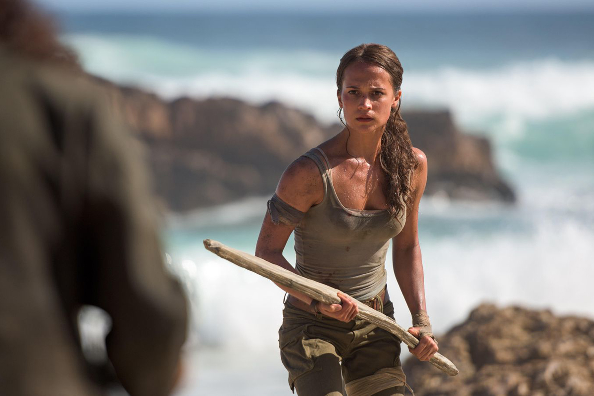 Vẻ đẹp quyến rũ của diễn viên Alicia Vikander trong bộ phim 'Tomb Raider'