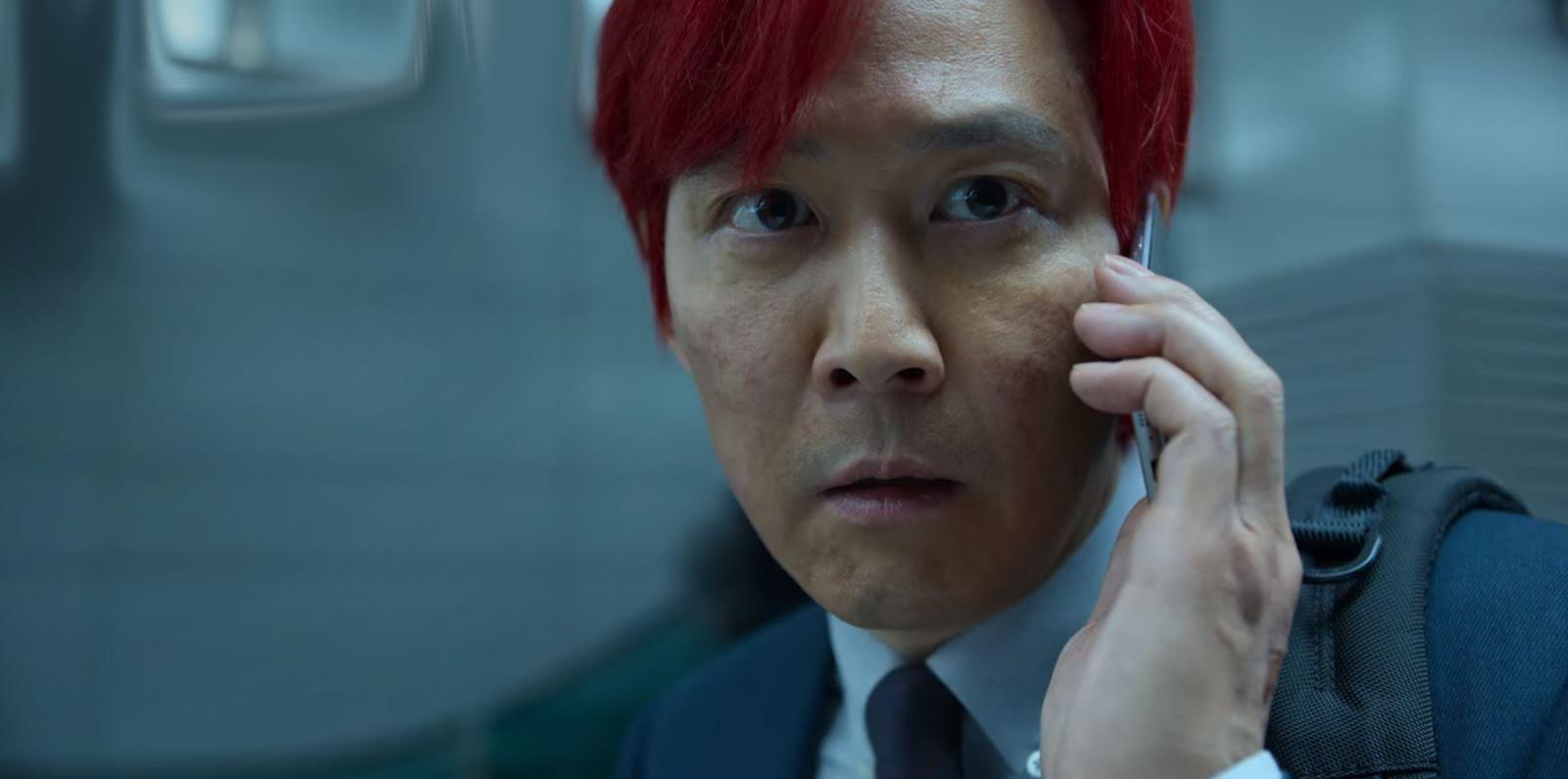 Mái tóc đỏ rực của nam chính Ki Hoon khiến khán giả không khỏi tò mò