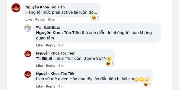 Tóc Tiên âm thầm mở khóa tài khoản Facebook chỉ để theo dõi lùm xùm của diễn viên 'Hometown Cha cha cha'