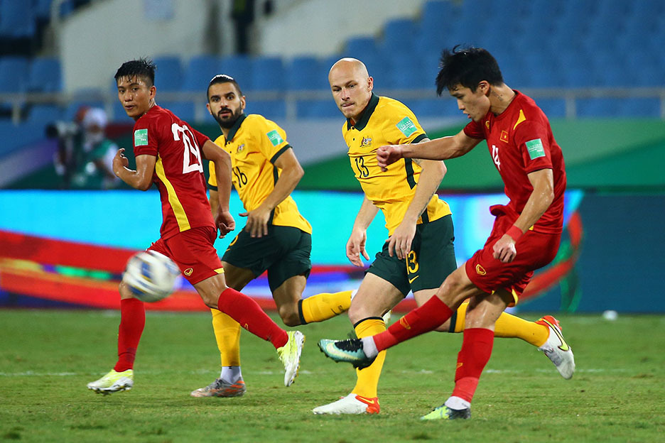 Trận đấu diễn ra vào ngày 7/9 giữa đội tuyển Việt Nam và Australia