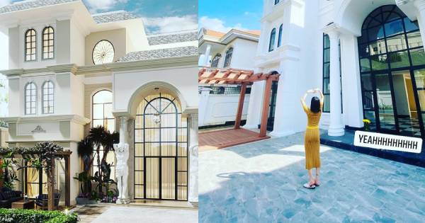 Lâm Bảo Châu đi "thị sát" căn bạch dinh đang hoàn thiện của Lệ Quyên