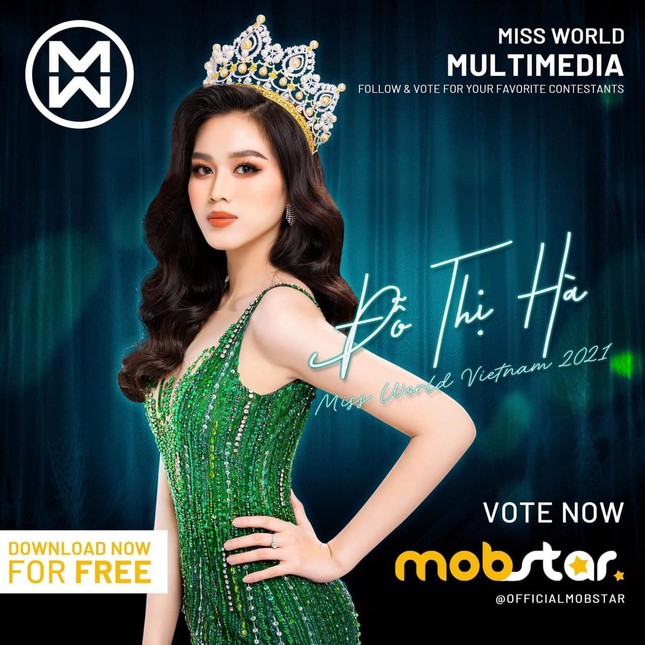 Hiện tại, người hâm mộ đang kêu gọi bình chọn cho Hoa hậu Đỗ Thị Hà