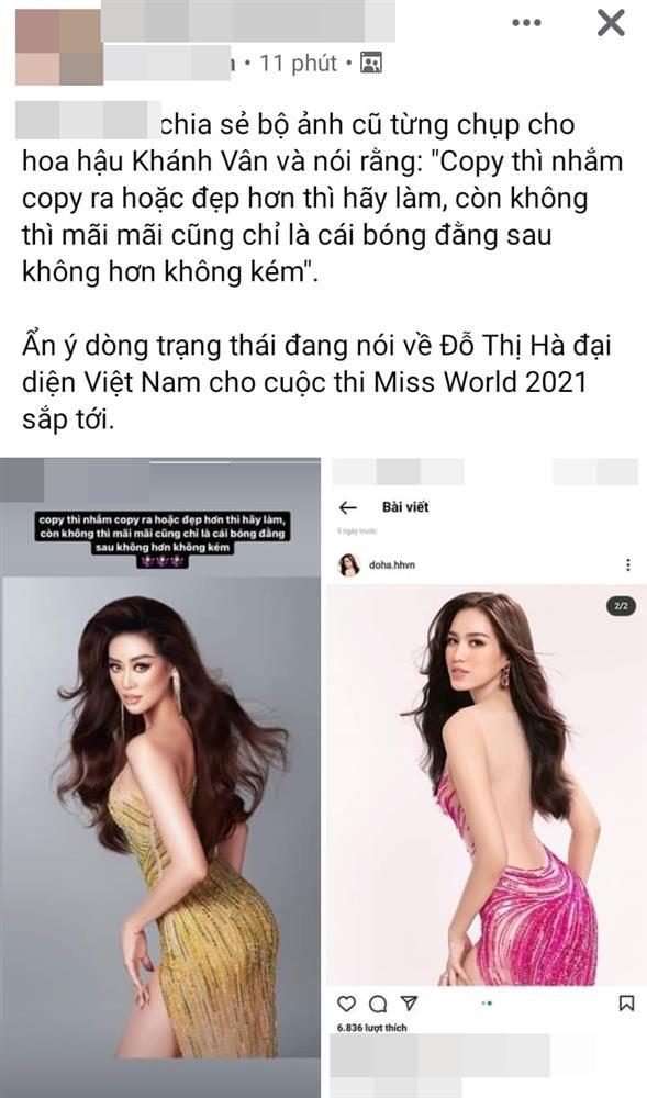 Ngay lập tức, cư dân mạng đã 'réo' tên Hoa hậu Đỗ Thị Hà trong drama này