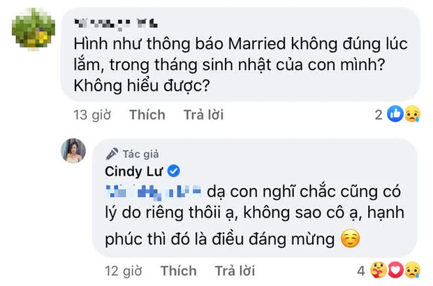 Phản hồi của vợ cũ Hoài Lâm trước bình luận nhắc đến chồng cũ