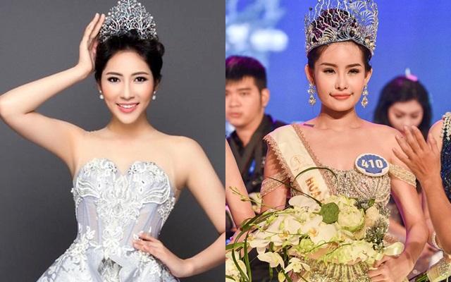 Hoa hậu Đặng Thu Thảo từng bày tỏ việc muốn trả vương miện để phản đổi kết quả của Hoa hậu Đại dương 2017