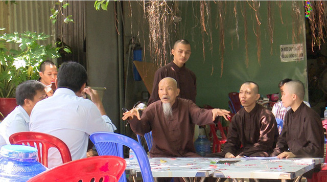 Ông Lê Tùng Vân - đại diện của Tịnh thất Bồng Lai