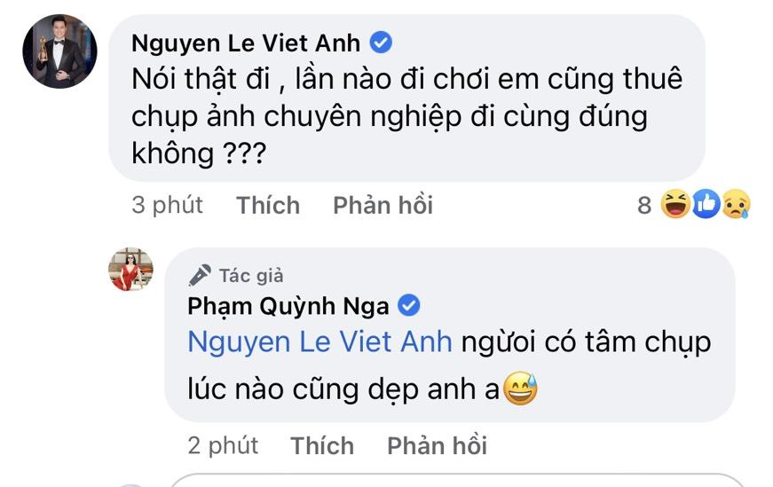 Bình luận của Việt Anh ngay lập tức gây chú ý