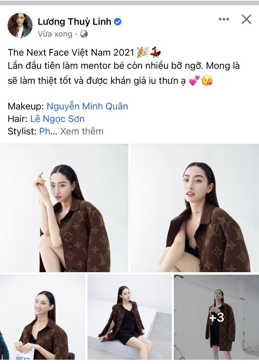 Bài đăng được đăng tải cách đây ít giờ của Hoa hậu Lương Thùy Linh khiến dân tình chú ý