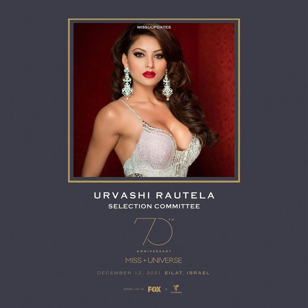 Urvashi Rautela chính thức trở thành giám khảo của Miss Universe 2021