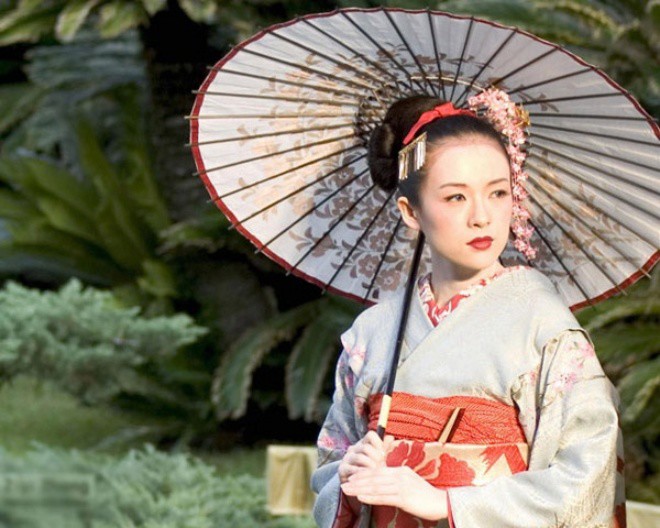 Phân cảnh Chương Tử Di trong bộ phim 'Hồi ức của Geisha' nổi tiếng
