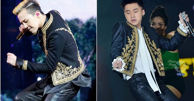 Hình ảnh của giọng ca gốc Thái Bình khiến nhiều người cho là 'sao y bản chính' G-Dragon
