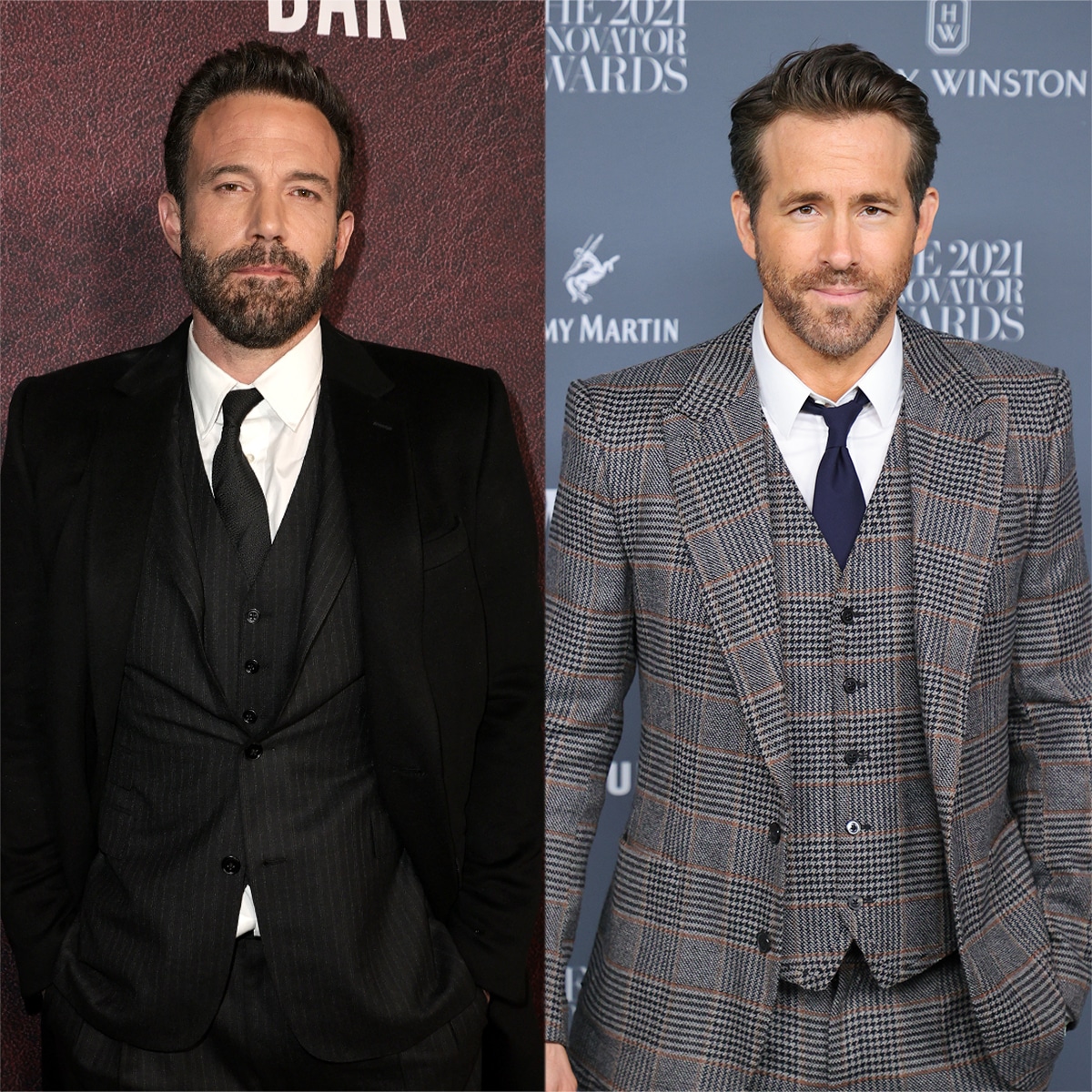 Ngoại hình của Ryan Reynolds và Ben Affleck có nhiều điểm tương đồng với nhau