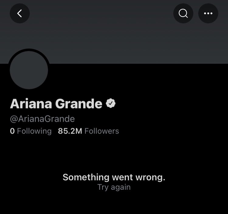 Tài khoản Twitter của Ariana Grande bị vô hiệu hóa khiến dân tình xôn xao