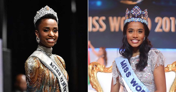 Chiến thắng của 2 người đẹp da màu tại Miss World và Miss Universe cho thấy sự thay đổi tiêu chí sắc đẹp hiện tại