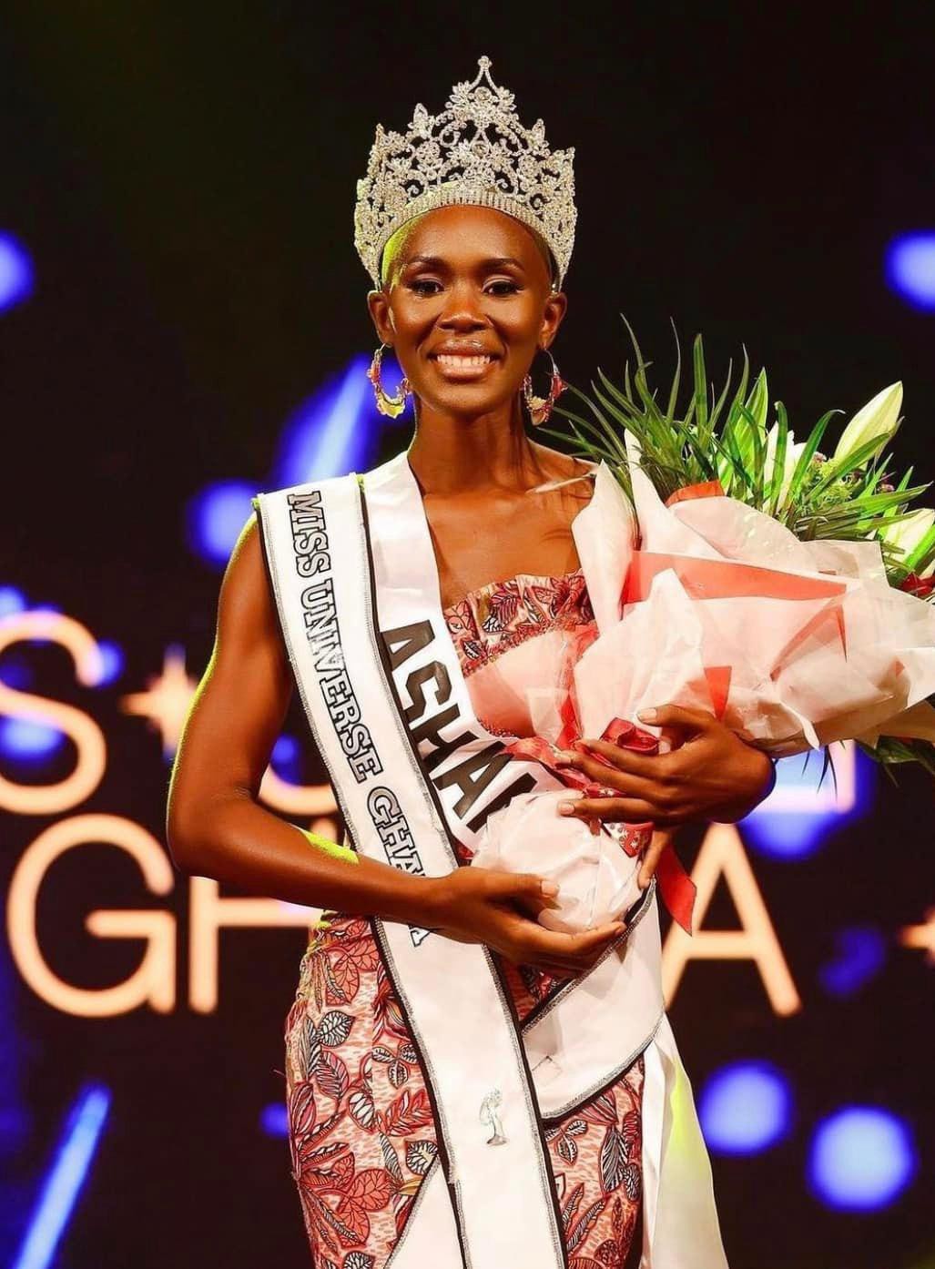 Engracia Afua Mofuman đăng quang ngôi vị cao nhất của Hoa hậu Hoàn vũ Ghana và sẽ đại diện nước này tham dự Miss Universe 2022