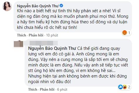 Bình luận của Quỳnh Thư nhận về hàng loạt sự phẫn nộ