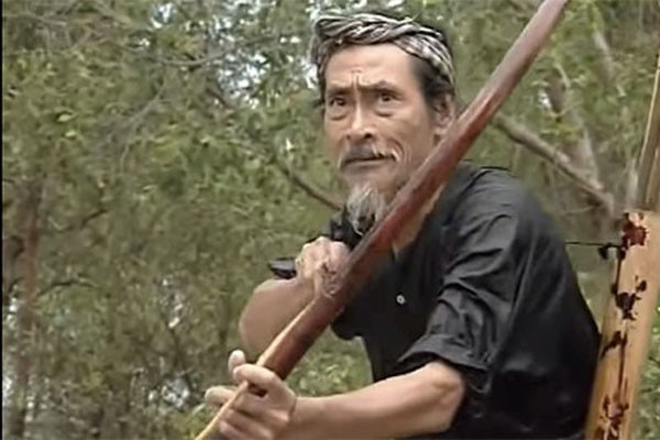 Nghệ sĩ Mạnh Dung trong bộ phim 'Đất rừng phương Nam' hơn 20 năm trước