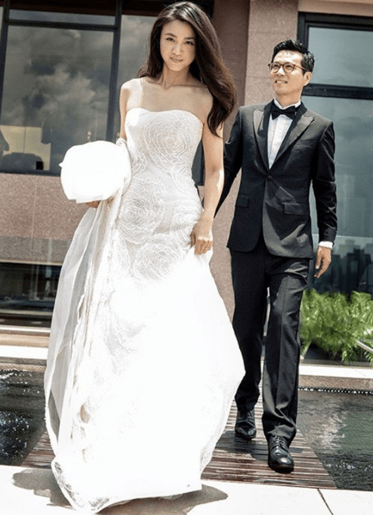 Thang Duy và ông xã Kim Tae Yong kết hôn vào năm 2014