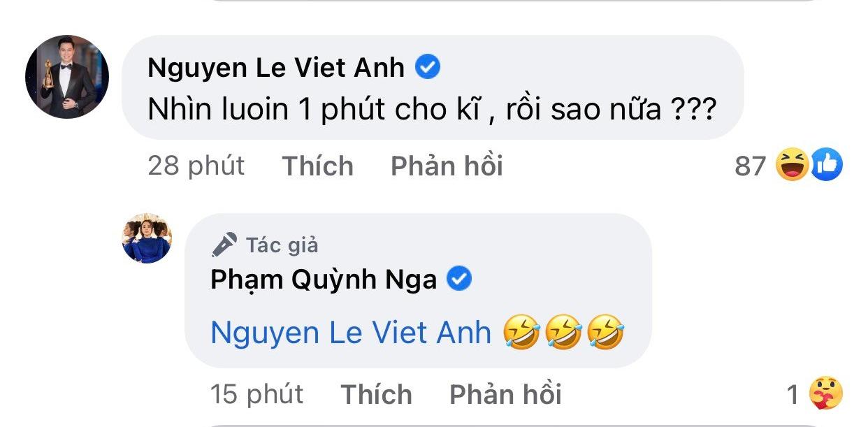 Bình luận của diễn viên Việt Anh dưới bài viết nhận về sự chú ý của đông đảo cư dân mạng