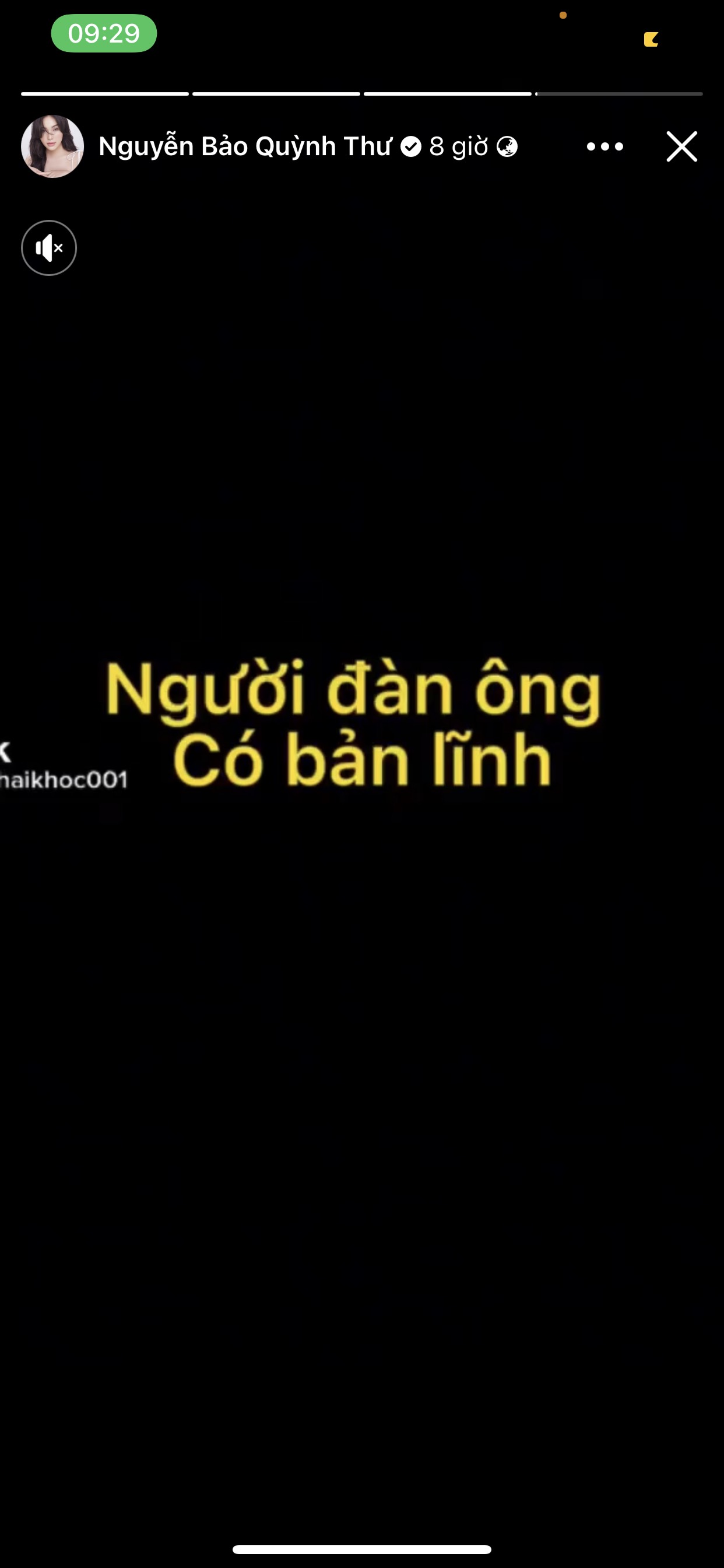 Đoạn video với trích dẫn về 'người đàn ông bản lĩnh' của Quỳnh Thư tiếp tục khiến cõi mạng 'dậy sóng'