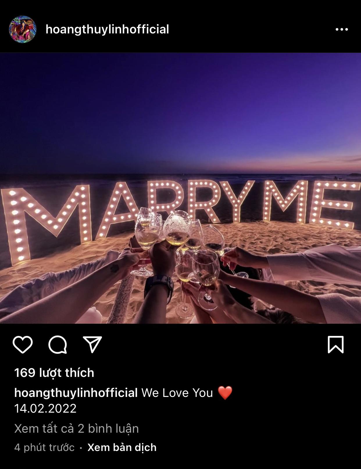 Hoàng Thùy Linh, Mai Phương Thúy, Minh Hằng đều đăng ảnh 'Marry Me', vậy ai cưới? - Ảnh 1