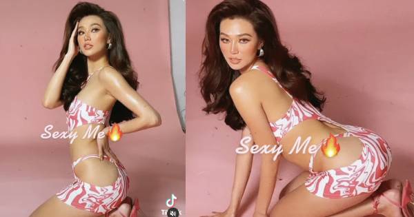 Khánh My tung ảnh nội y sau khi bị bắt gặp đi Valentine với chồng cũ Lệ Quyên 