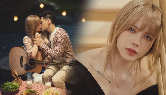 Thiều Bảo Trâm lần đầu có cảnh khóa môi bạn diễn nam trong MV 