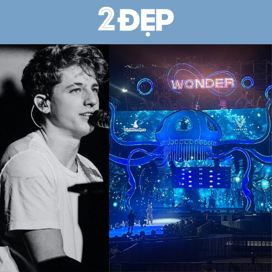 Charlie Puth "bùng cháy" cùng ca sĩ Việt, đại nhạc hội 8Wonder quá hoành tráng!